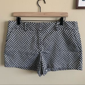 🦉/Metaphor Black/White Casual Dress Shorts Size 12